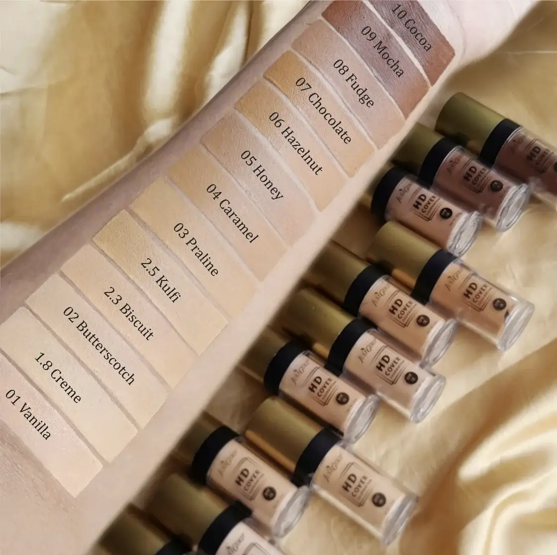 Justgold HD Cover Foundation